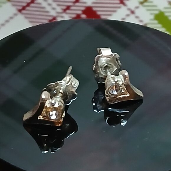 Vintage Avon Silver Tone Necklace & Earrings Costume Jewelry Set #23W - Picture 9 of 16